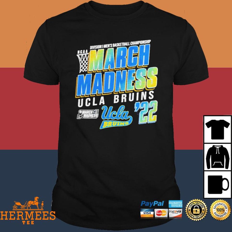 Ucla Bruins 2022 ncaa Division I men's basketball championship march madness Tshirt