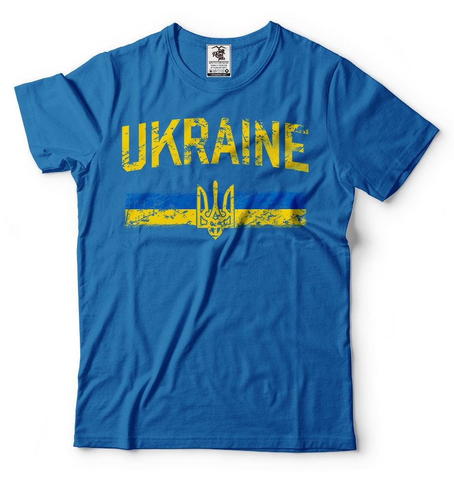 Ukraine Flag TShirt Proud Ukrainian Patriotic 24 August Independence Day Ukrainian Diaspora TShirt