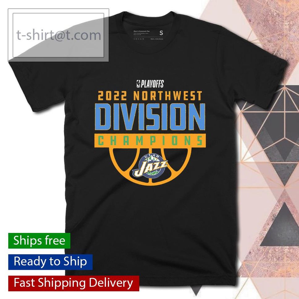Utah Jazz 2022 Northwest Division Champions Graphic shirt