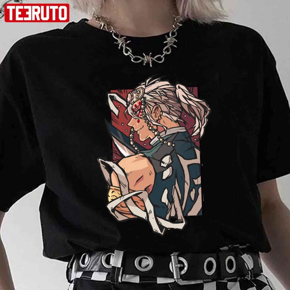 Uzui Tengen Kimesu No Yaiba Anime Art Unisex T Shirt