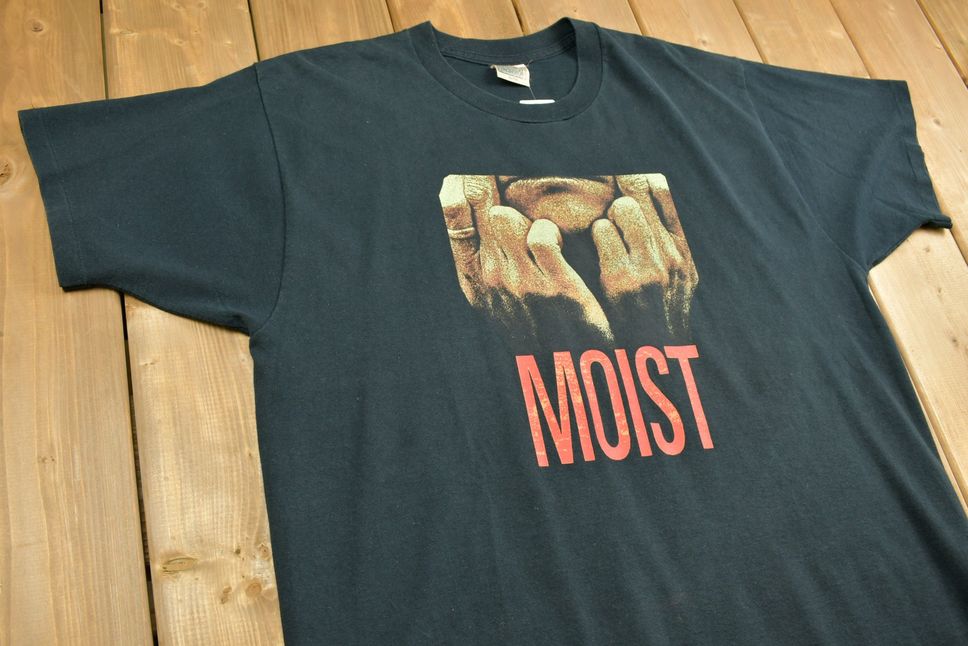Vintage 1997 Moist Moist Creature Tour Tshirt Band Tee Single Stitch Made in USA 90s Tshirt Brockum Premium Vintage