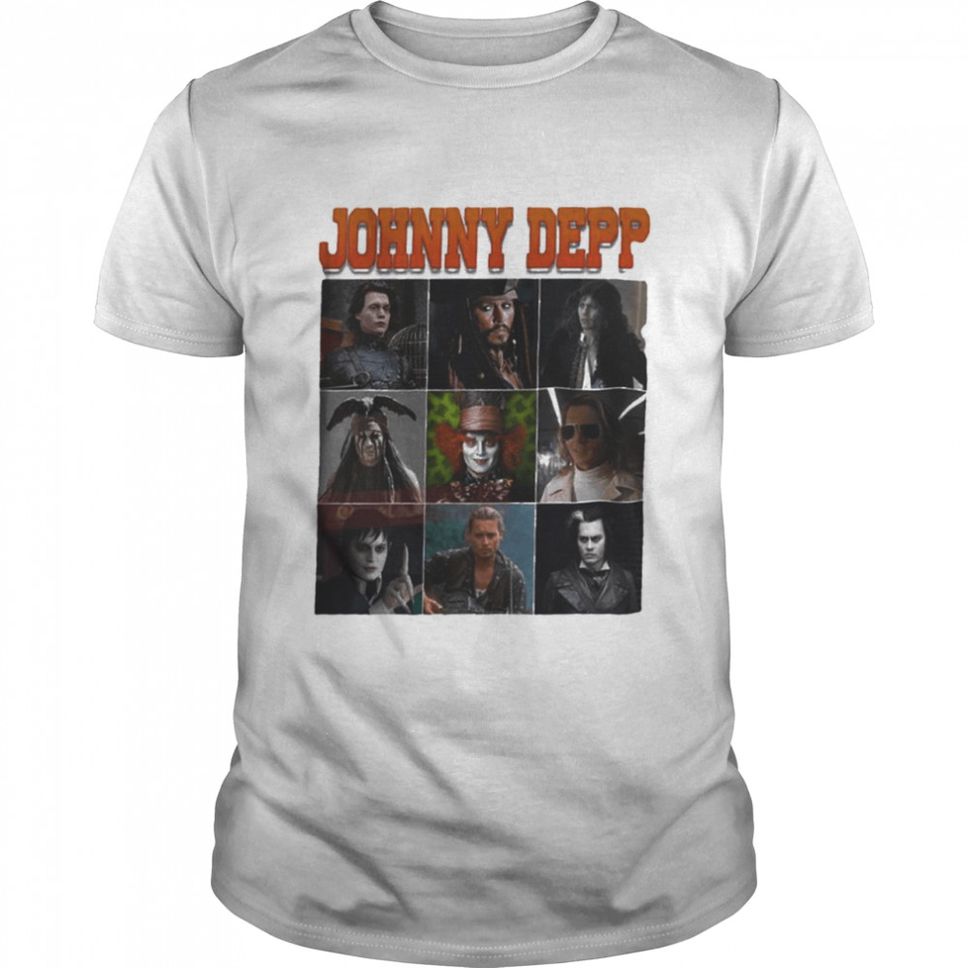 Vintage Justice For Johnny Depp T Shirt