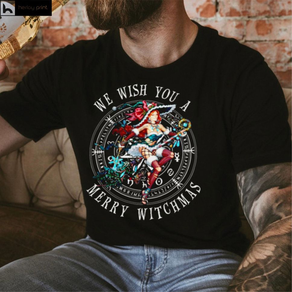 We Wish You A Merry Witchmas Christmas T shirt
