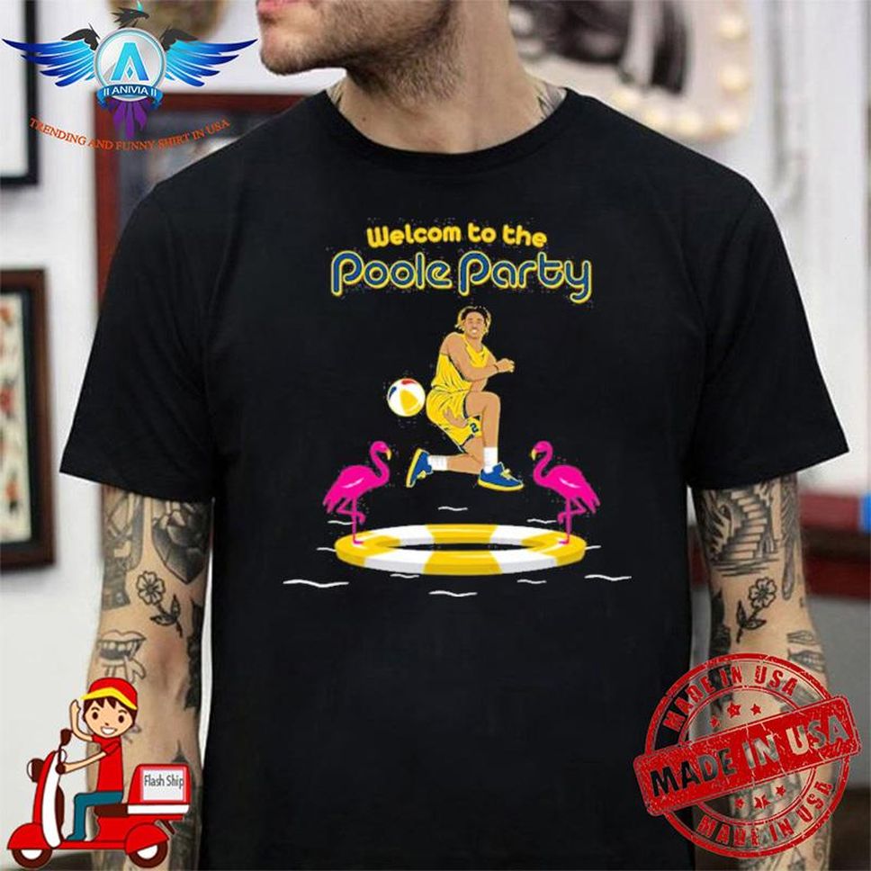 Welcome to the poole party golden state warriors Jordan poole x the players trunk merch shirt