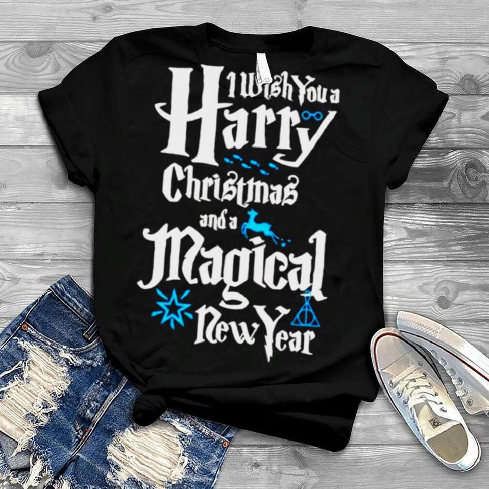 Wish You A Harry Christmas And A Magical New Year Shirt