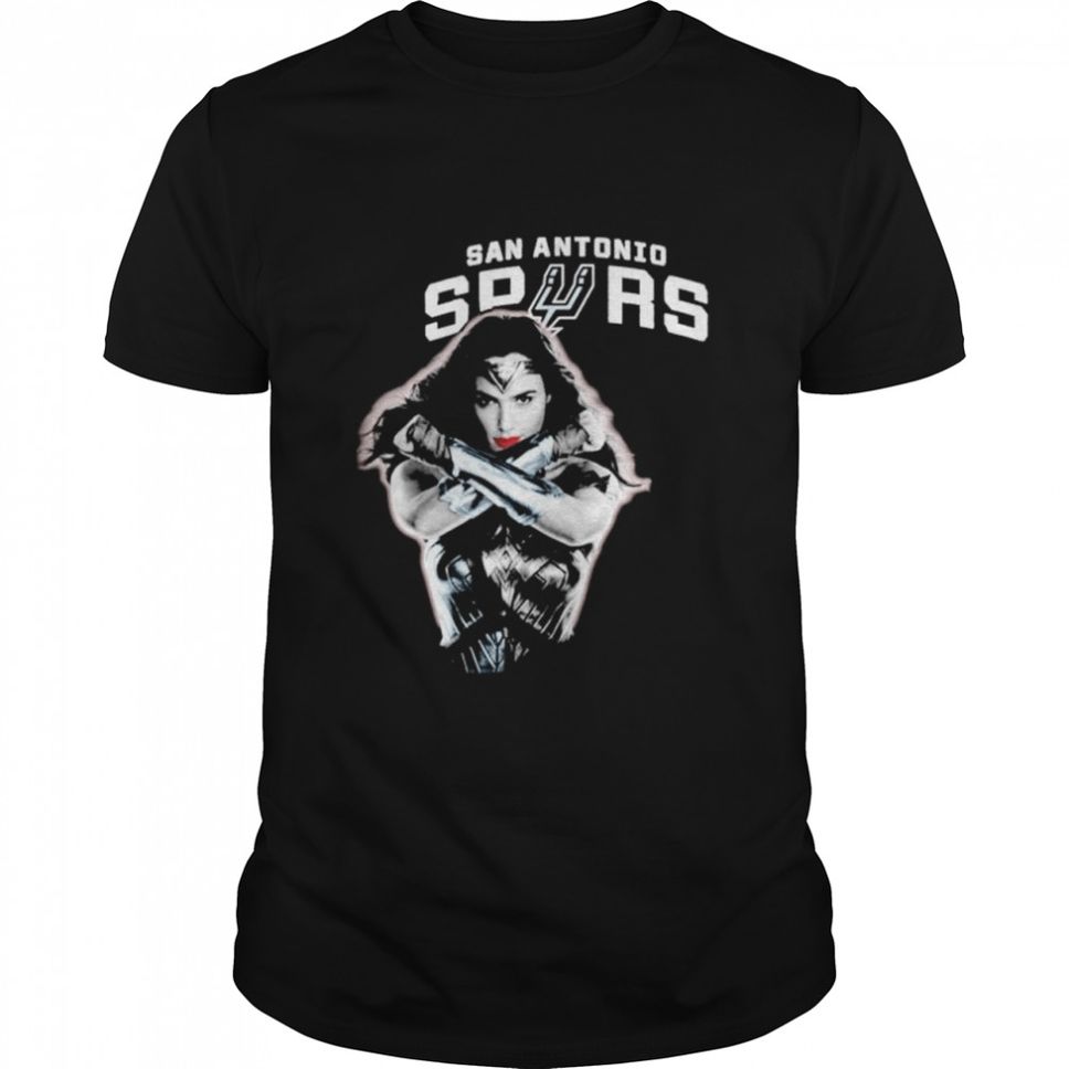 Wonder Woman San Antonio Spurs Tshirt
