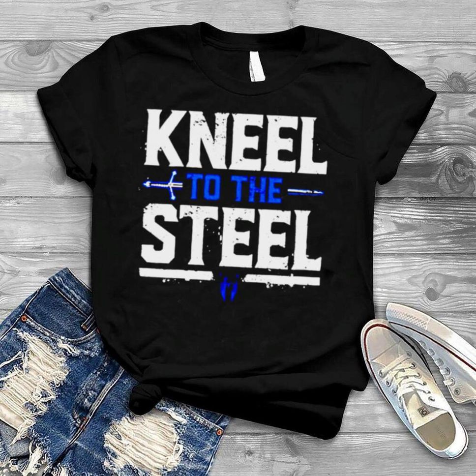 WWE Drew Mcintyre Kneel To The Steel Shirt