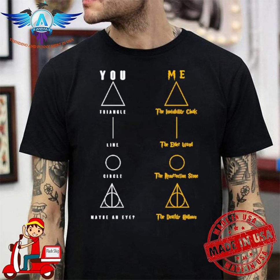 You And Me On Harry Potter Special Symbols Shirt