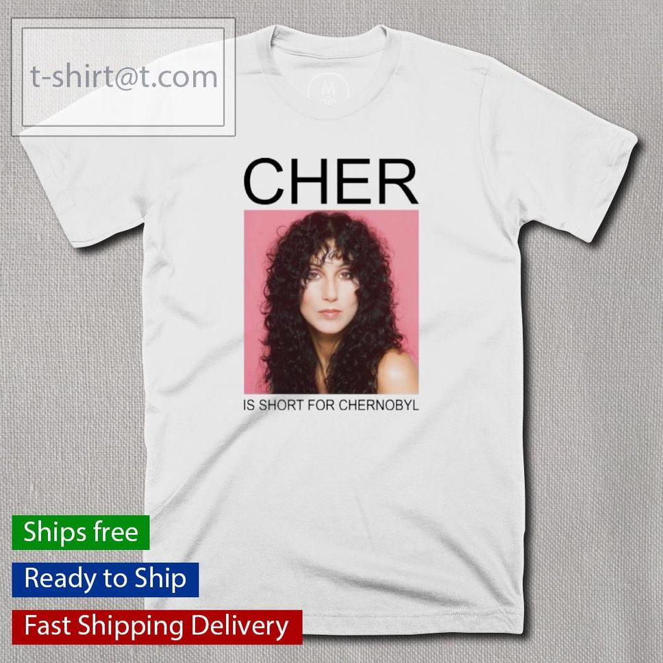 Zach Silberberg Wearing Cher Is Short For Chernobyl Shirt