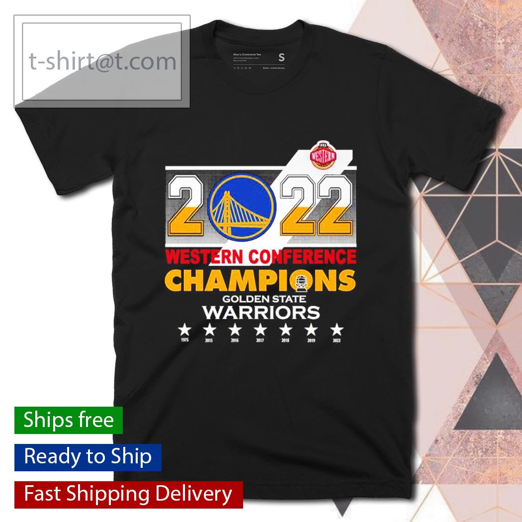 2022 Western Conference Champions Golden State Warriors shirt