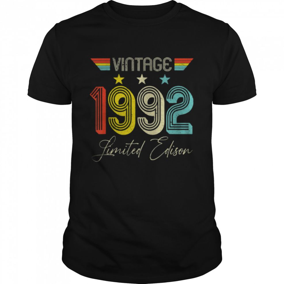 30 Years Old Vintage 1982 40th Birthday Gift Limited Edition T Shirt