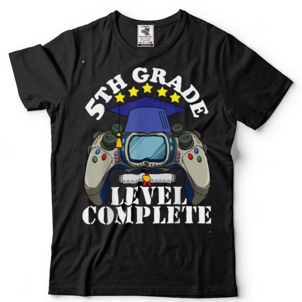 5th Grade Graduation Boy Video Games Graduation Cap 2022 T Shirt
