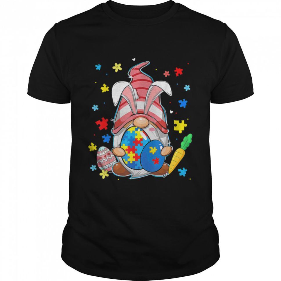 Accept Understand Love Gnome Autism Awareness Easter Day T Shirt B09W5TSJXD