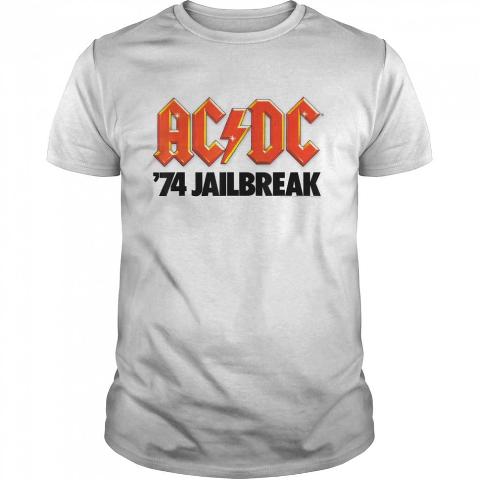 ACDC 74 Jailbreak Logo T Shirt