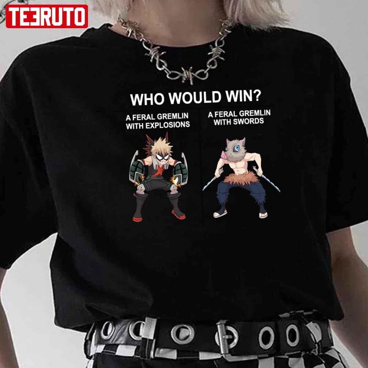 Adventure Anime Demon Slayer Characters Who Would Win Unisex T-Shirt