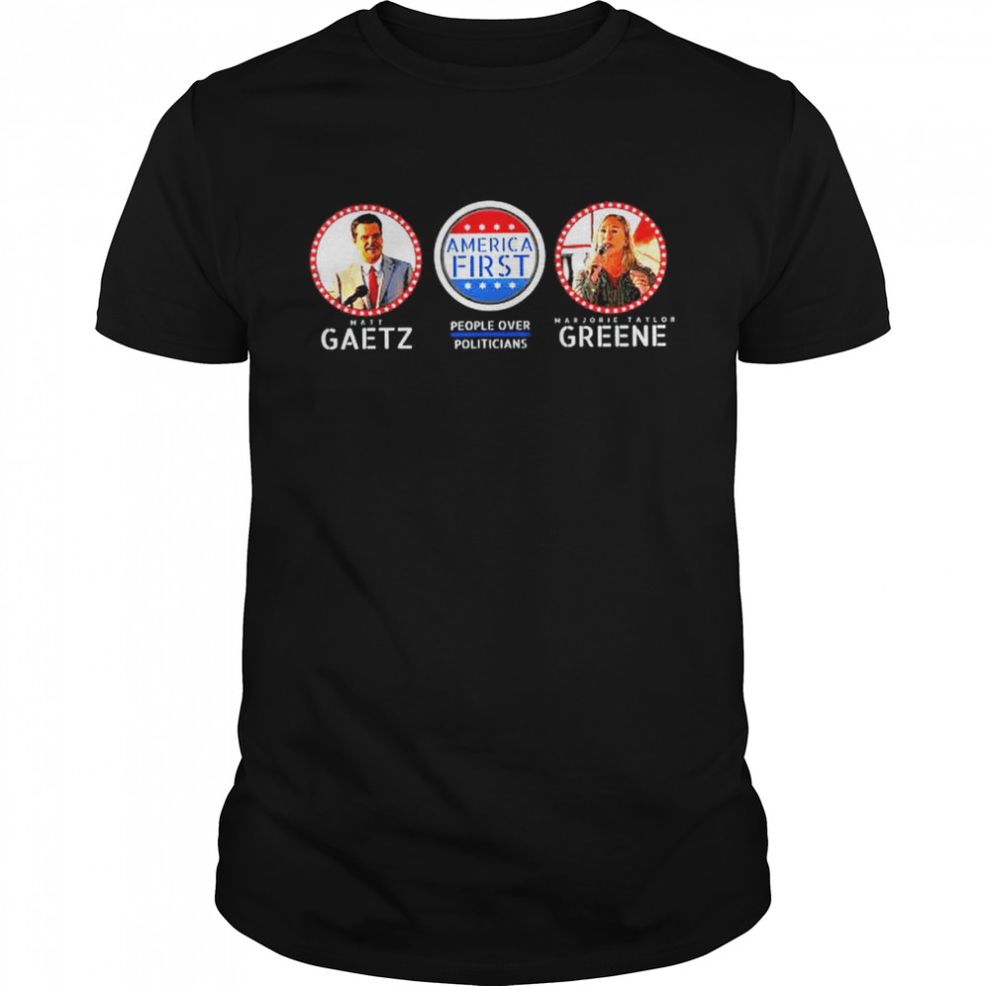 America First Pro Trump Pro America Gaetz Greene Shirt