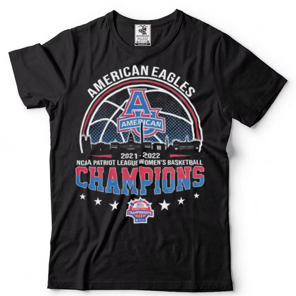 American Eagles 2022 NCAA Patriot League Women’s Basketball Graphic Un T shirt