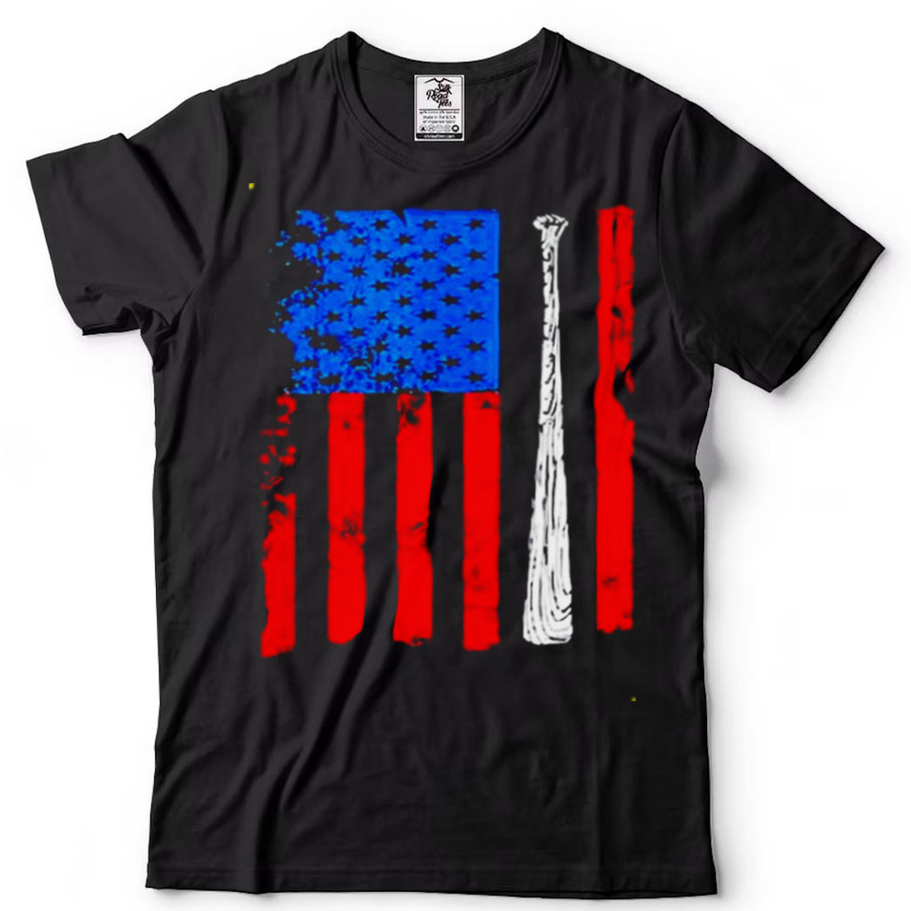 American Flag Baseball shirt