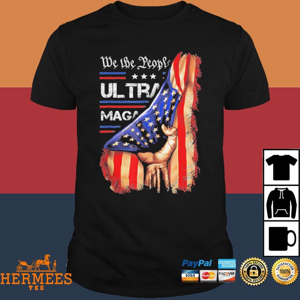 American Flag We The People Ultra Maga Pro Trump Anti Biden Shirt