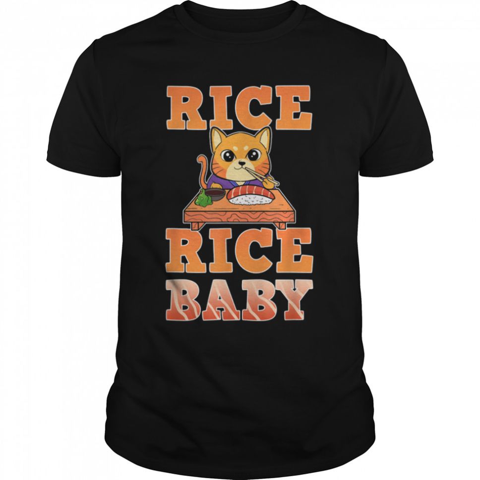 Anime Sushi Cat T Shirt B09W655QY4