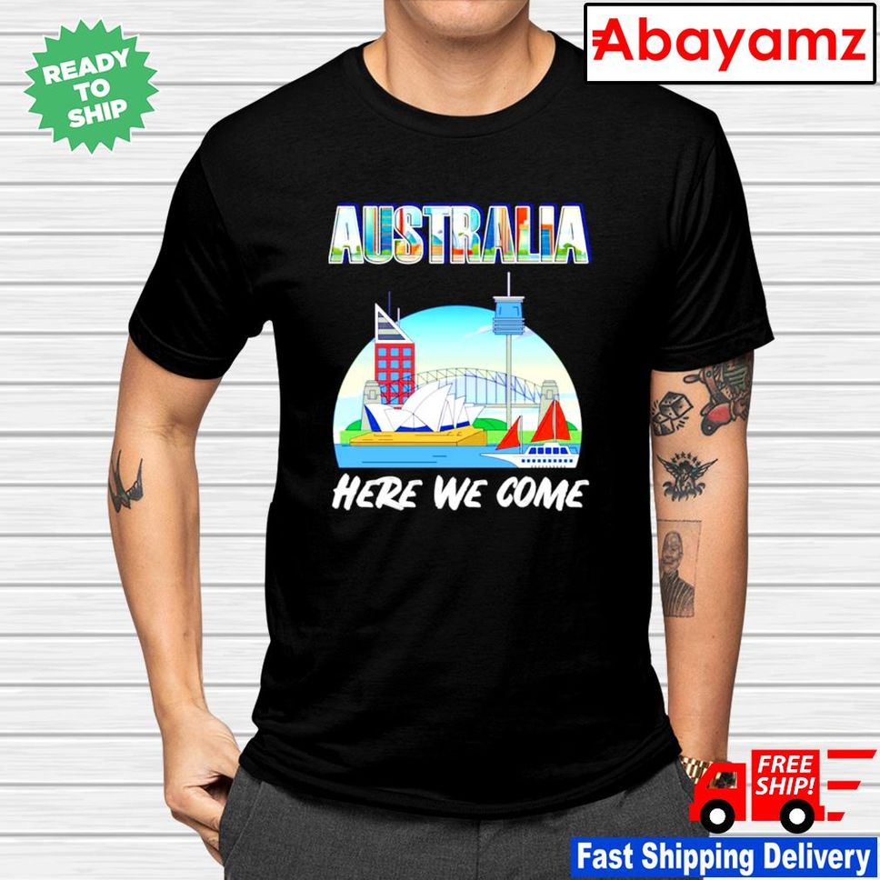 Australia Here We Come Australia Calling Vintage Shirt