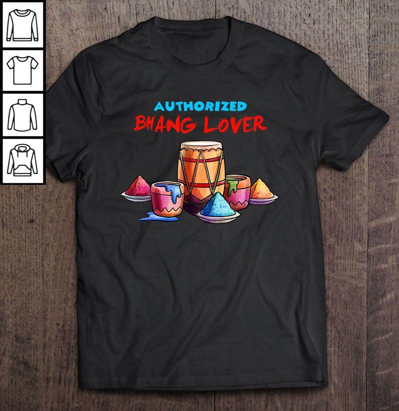 Authorized Bhang Lover Gift TShirt