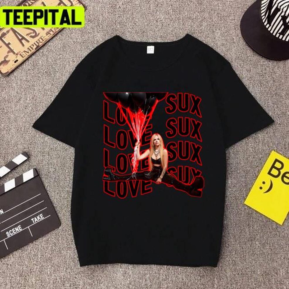 Avril New Album Love Sux Avril Lavigne Art Unisex T Shirt