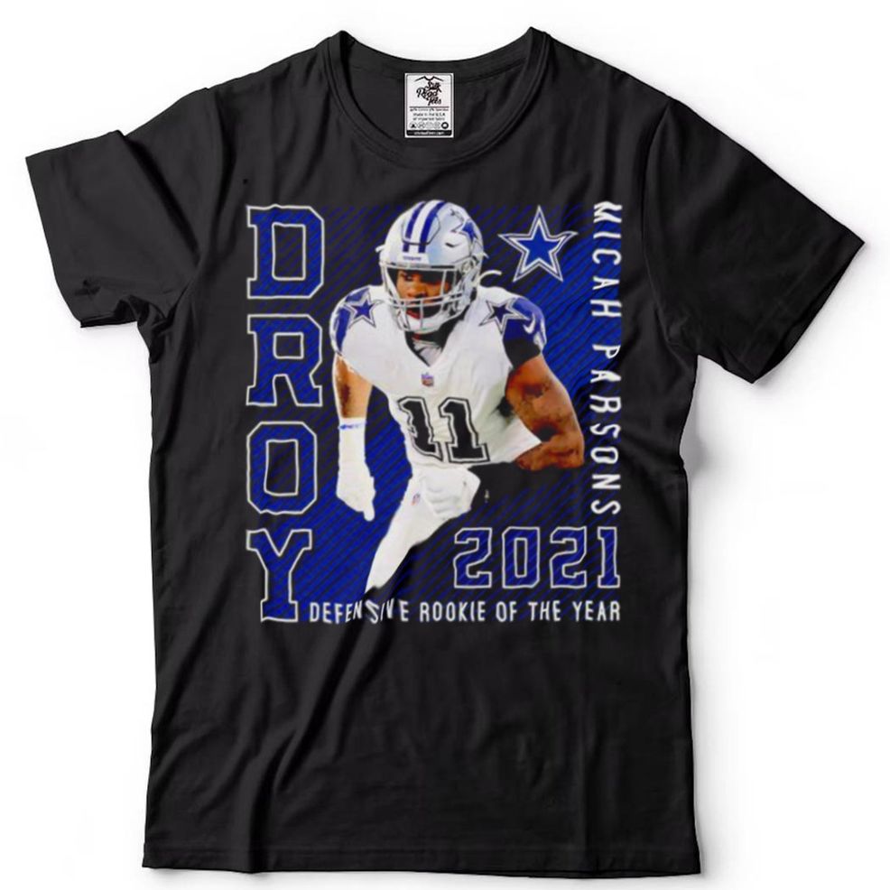 Awesome Micah Parsons Dallas Cowboys 2021 NFL Defensive Rookie Of The Year Shirt