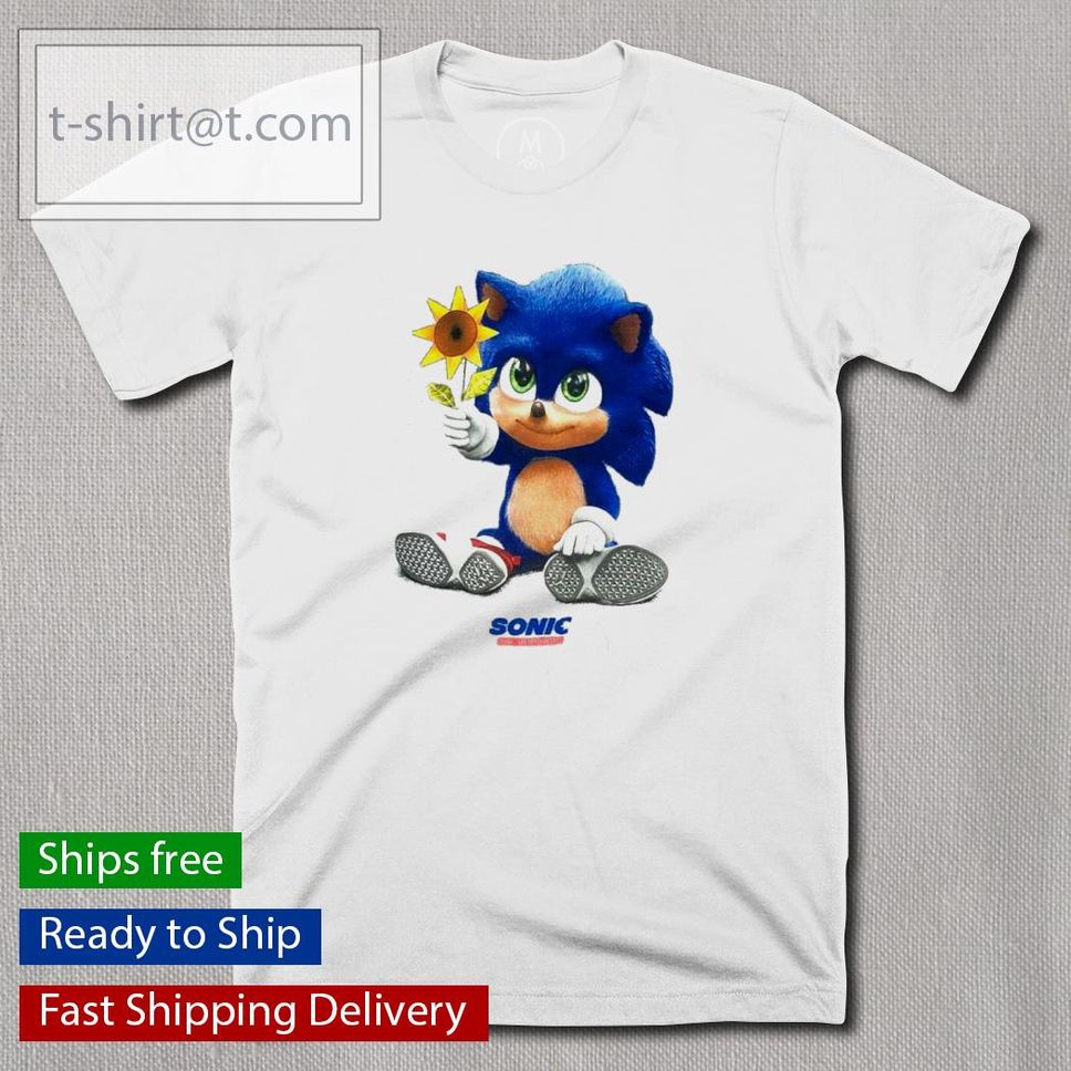 Baby Sonic The Hedgehog Sunflower Shirt