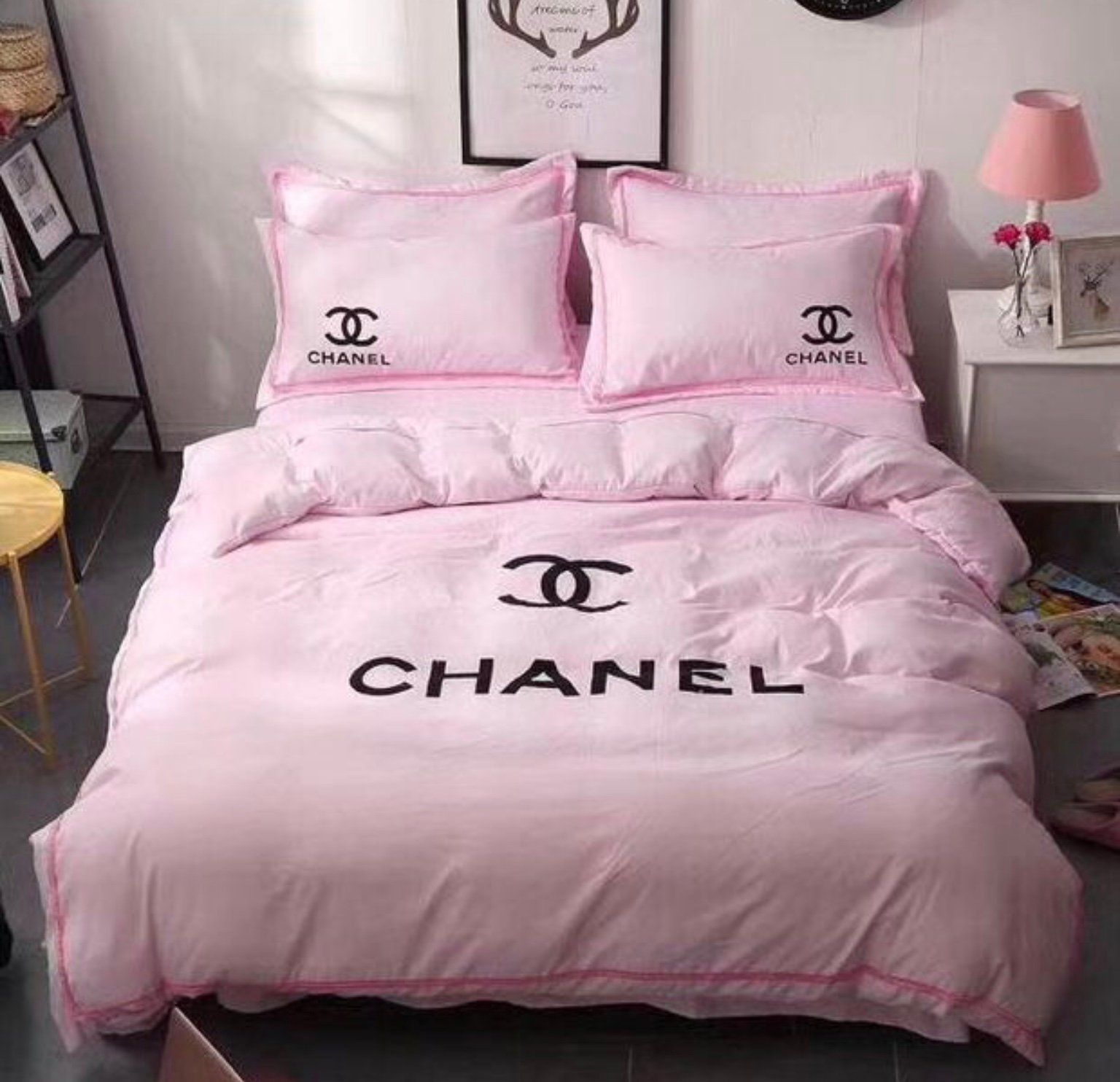 Best Chanel Pink Bedroom Set
