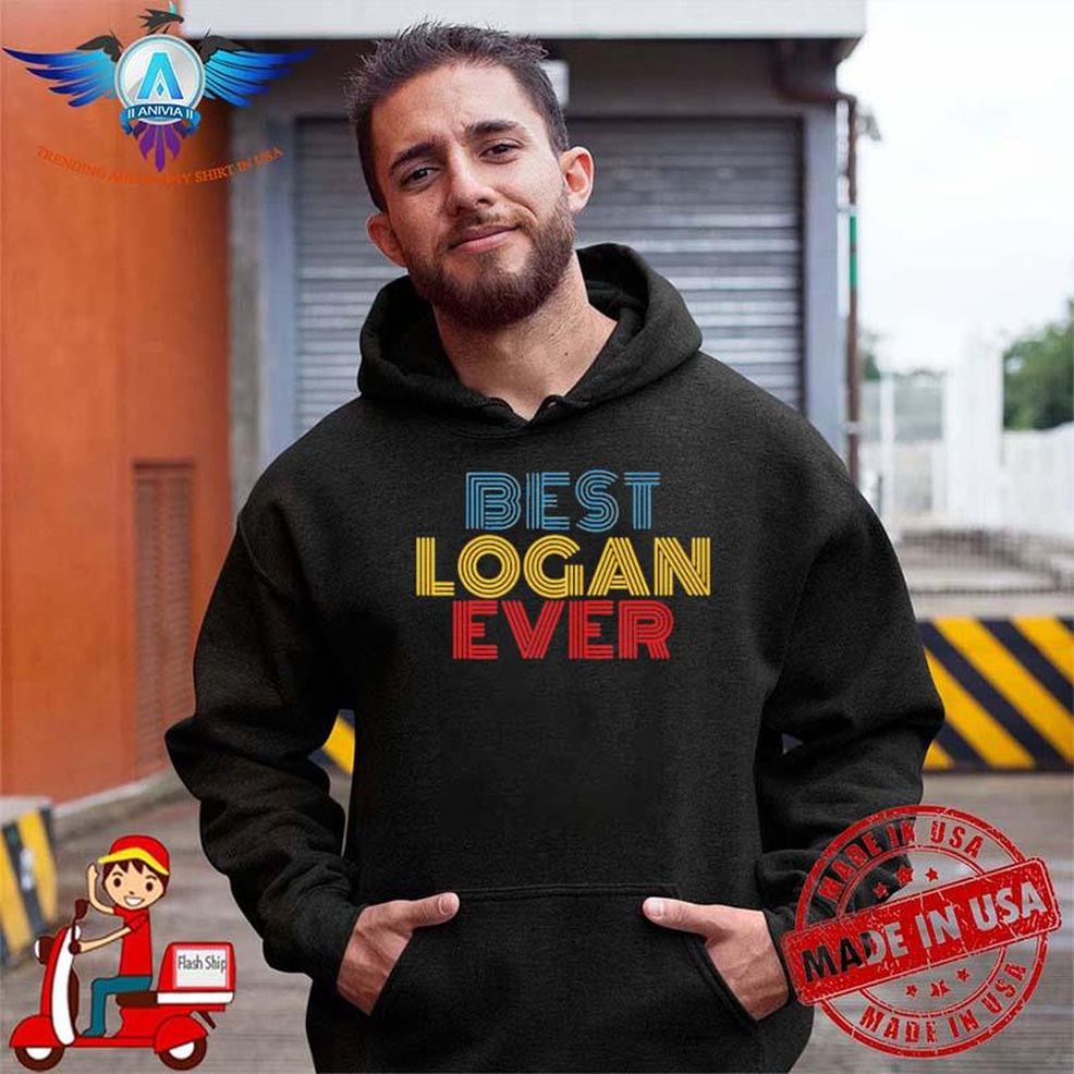 Best Logan Ever Lustiger Personalisierter Name Shirt