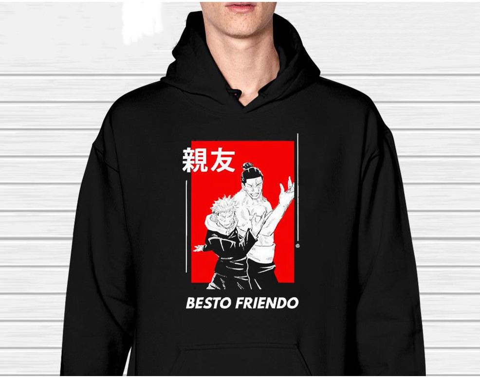 Besto friendo todo x itadori - Funny anime quote' Sticker | Spreadshirt