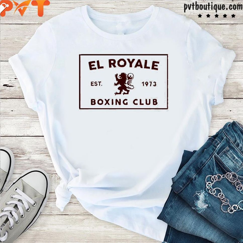 Betty Wearing El Royce Boxing Club Est 1973 Shirt
