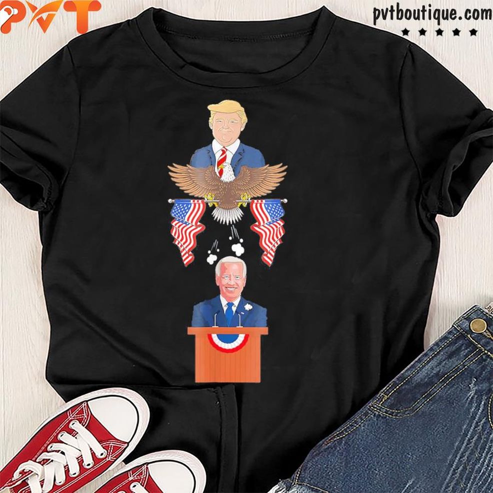 Biden Bird Poop From Trump American Bird Shirt