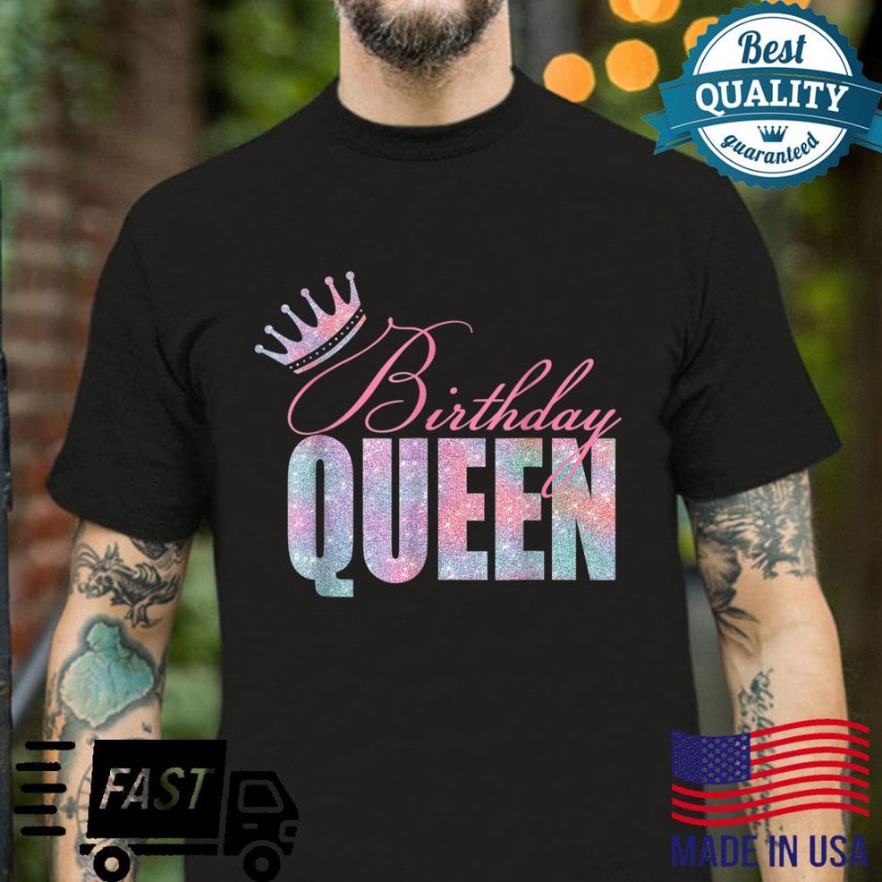 Birthday Queen Daughter Or Mom´s Birthday Party Shirt