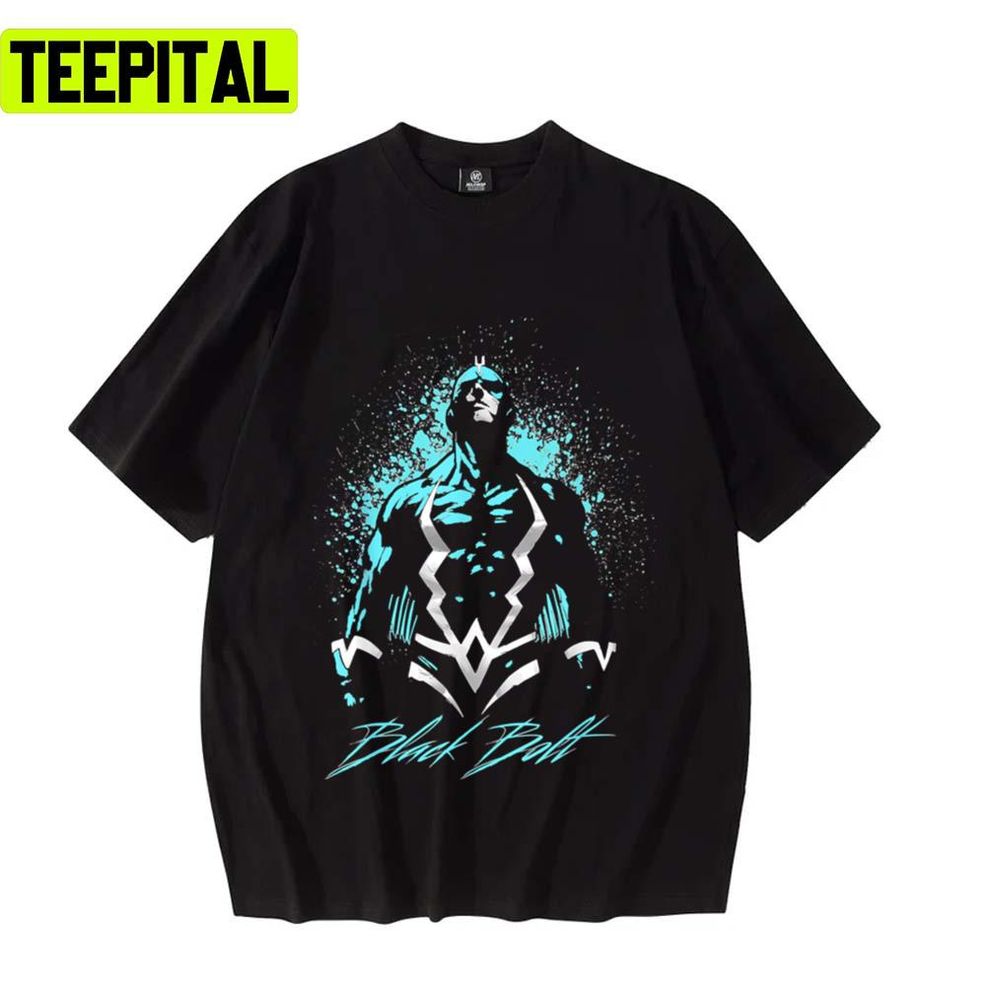 Black Bol The Inhu Paint Splat Graphic Unisex T Shirt