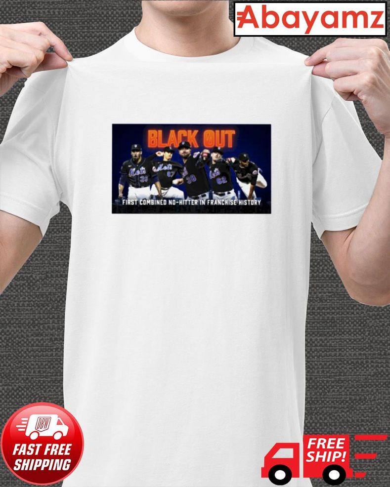 Black Out First Combined No Hitter In Franchise History Shirt