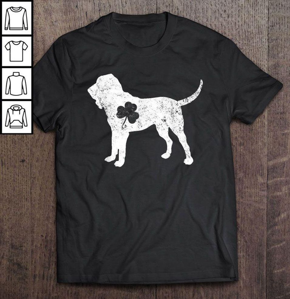 Bloodhound Irish Clover St Patrick Day V Neck T Shirt