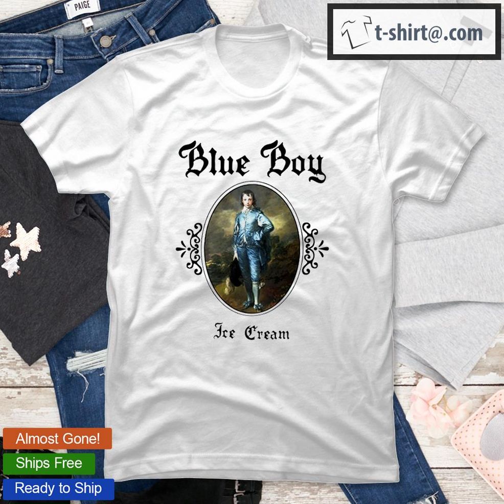 Blue Boy Ice Cream T Shirt