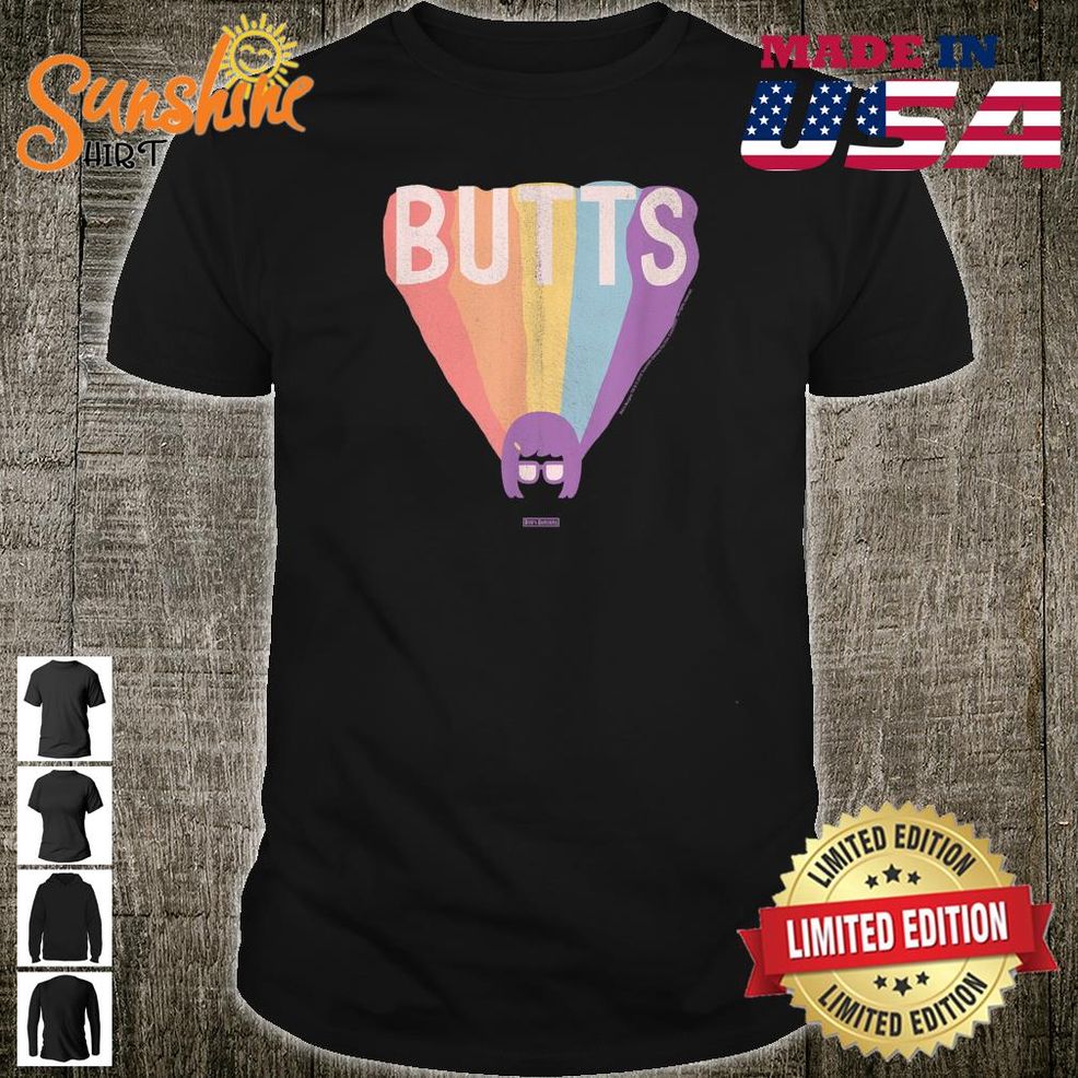 Bob's Burgers Tina Butts Rainbow Extruded Shirt