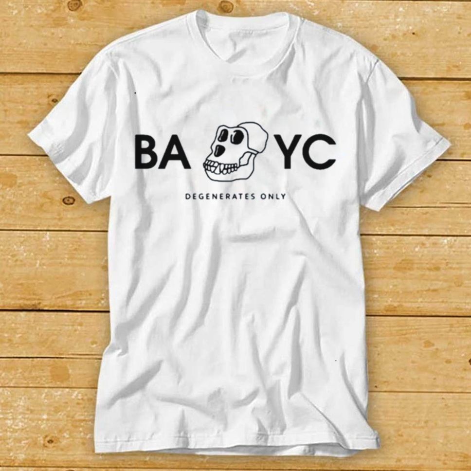 Bored Ape Yacht Club Bayc Degenerates Only Shirt