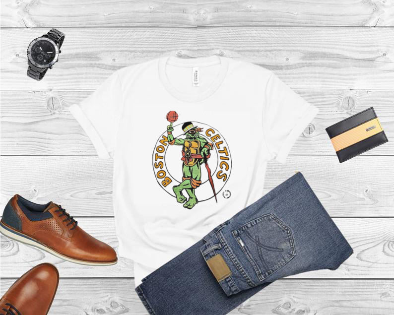 Boston Celtic Leonardo Ninja Turtle Shirt Pete Blackburn shirt