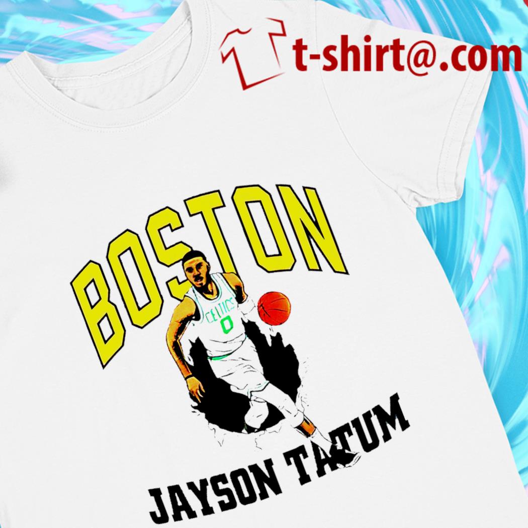 Boston Jayson Tatum Boston Celtics logo T-shirt