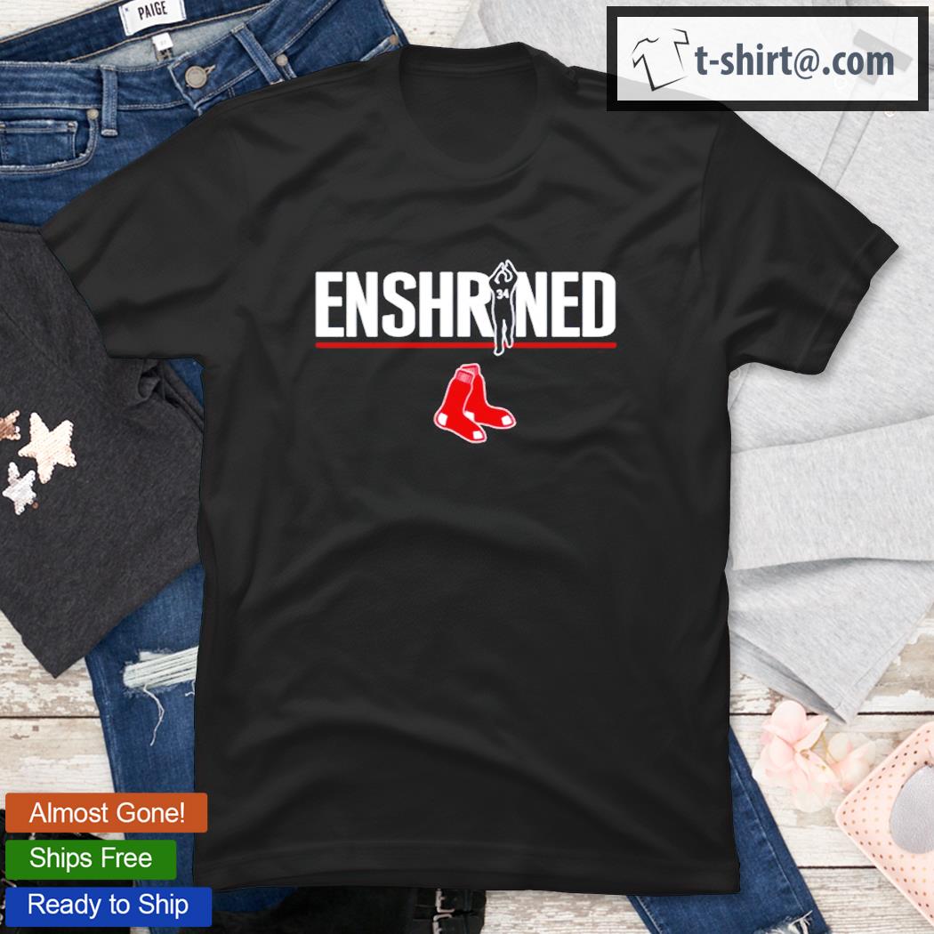 Boston Red Sox David Ortiz Enshrined T-Shirt