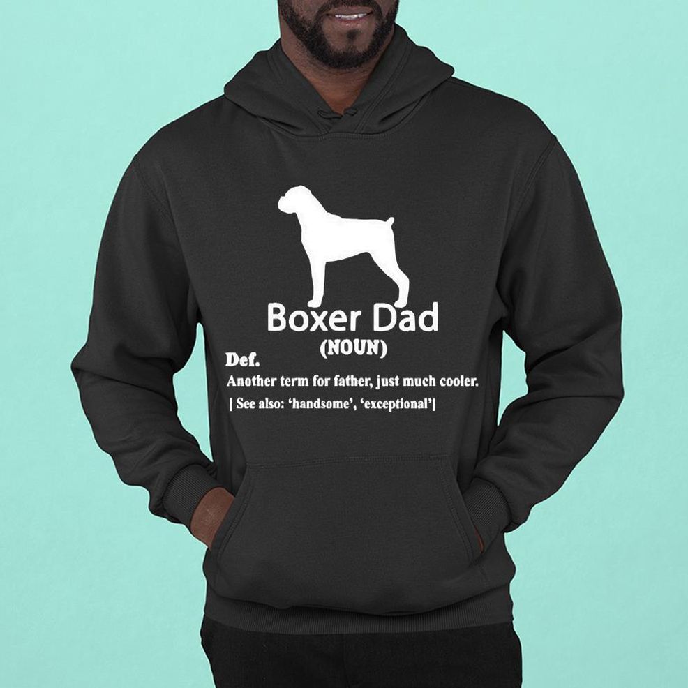 Boxer Dad Definition For Father Or Dad Shirt