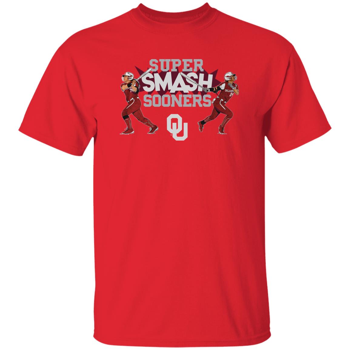 Breaking T Merch Oklahoma Softball Super Smash Sooners Shirt