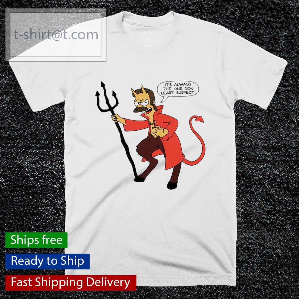 Cakeworthy X The Simpsons Ned Flanders Devil Raglan Shirt