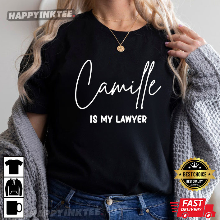 Camille Is My Lawyer Justice For Johnny Depp T-Shirt