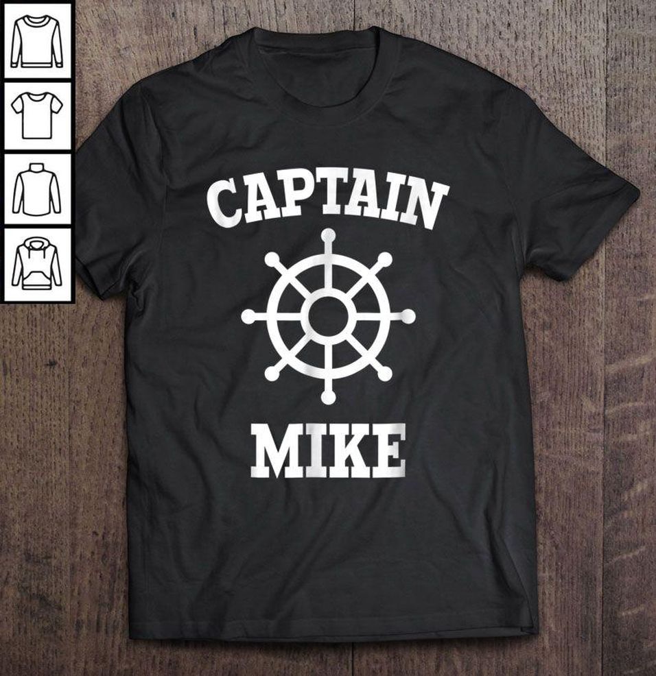 Captain Mike Ship’s Wheel Shirt