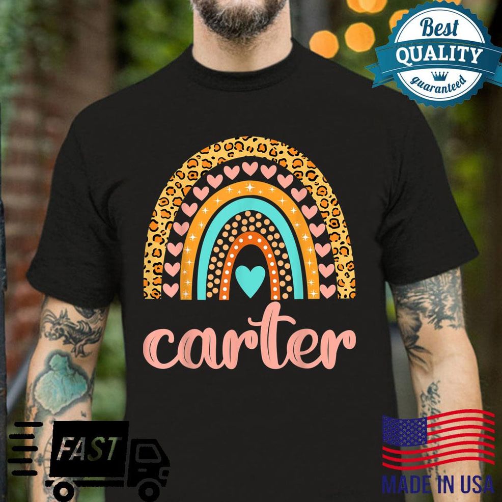 Carter Carter Name Birthday Shirt Shirt